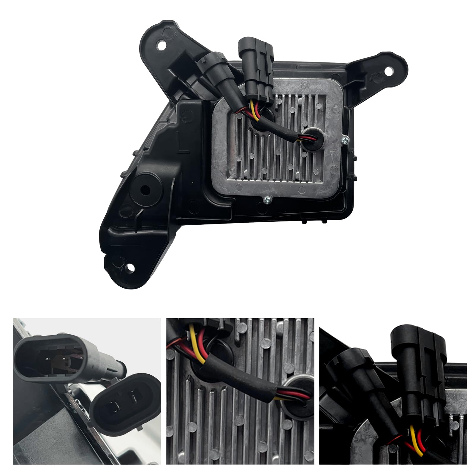 LED & DRL Fog Lights Compatible with 2019-2022 Chevy Silverado 1500 - Pair of Fog Lamps with Turn Signal, Switch & Wiring Kit (Clear Lens) - Upgrade Your Truck Lighting for Night Driving & Off-Road Adventures