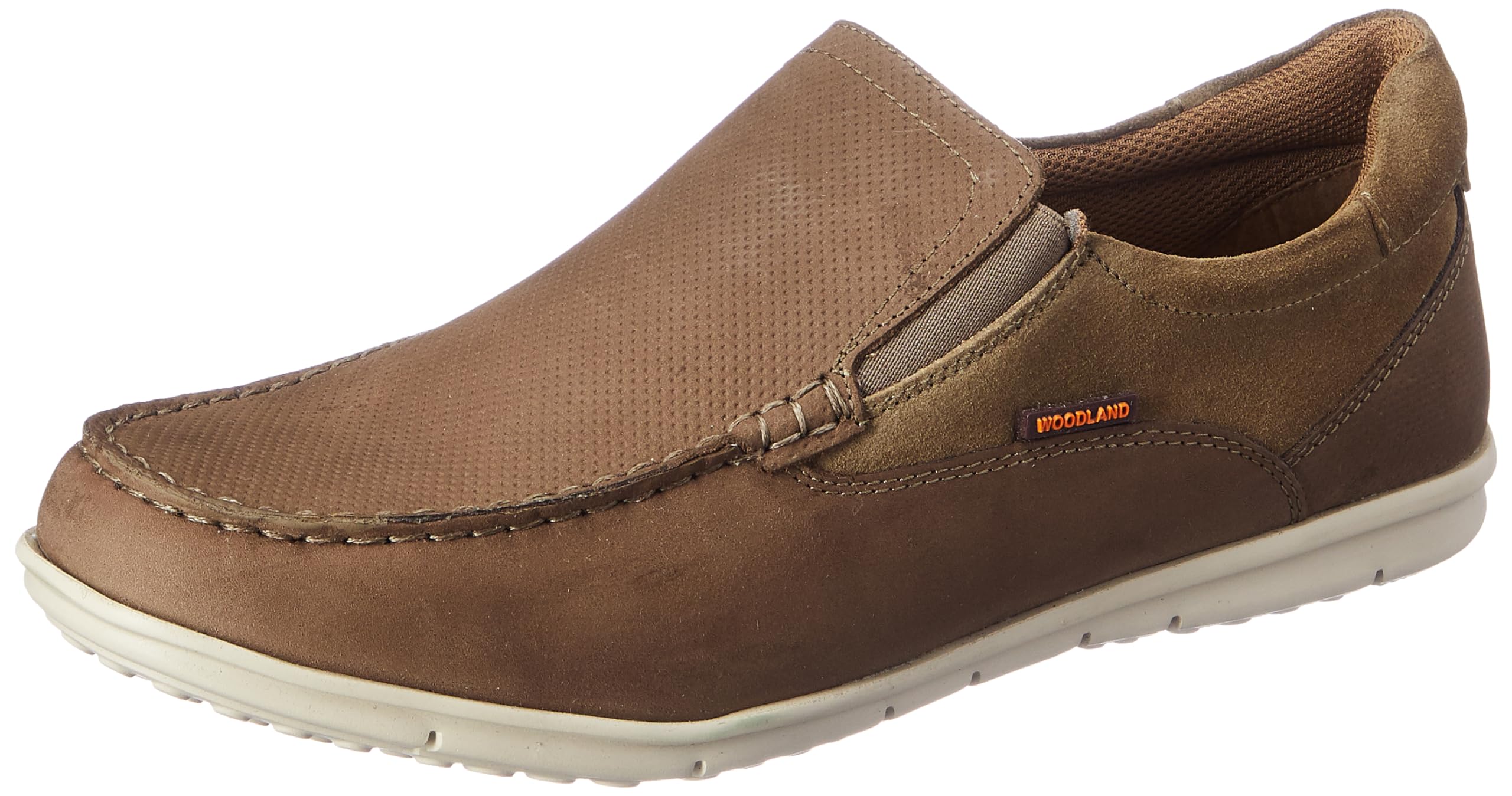 Woodland Men's Genuine Leather Loafers - Comfortable Slip-On Dress Shoes for Business Casual & Office Wear - Perfect for Work, Travel & Everyday Use