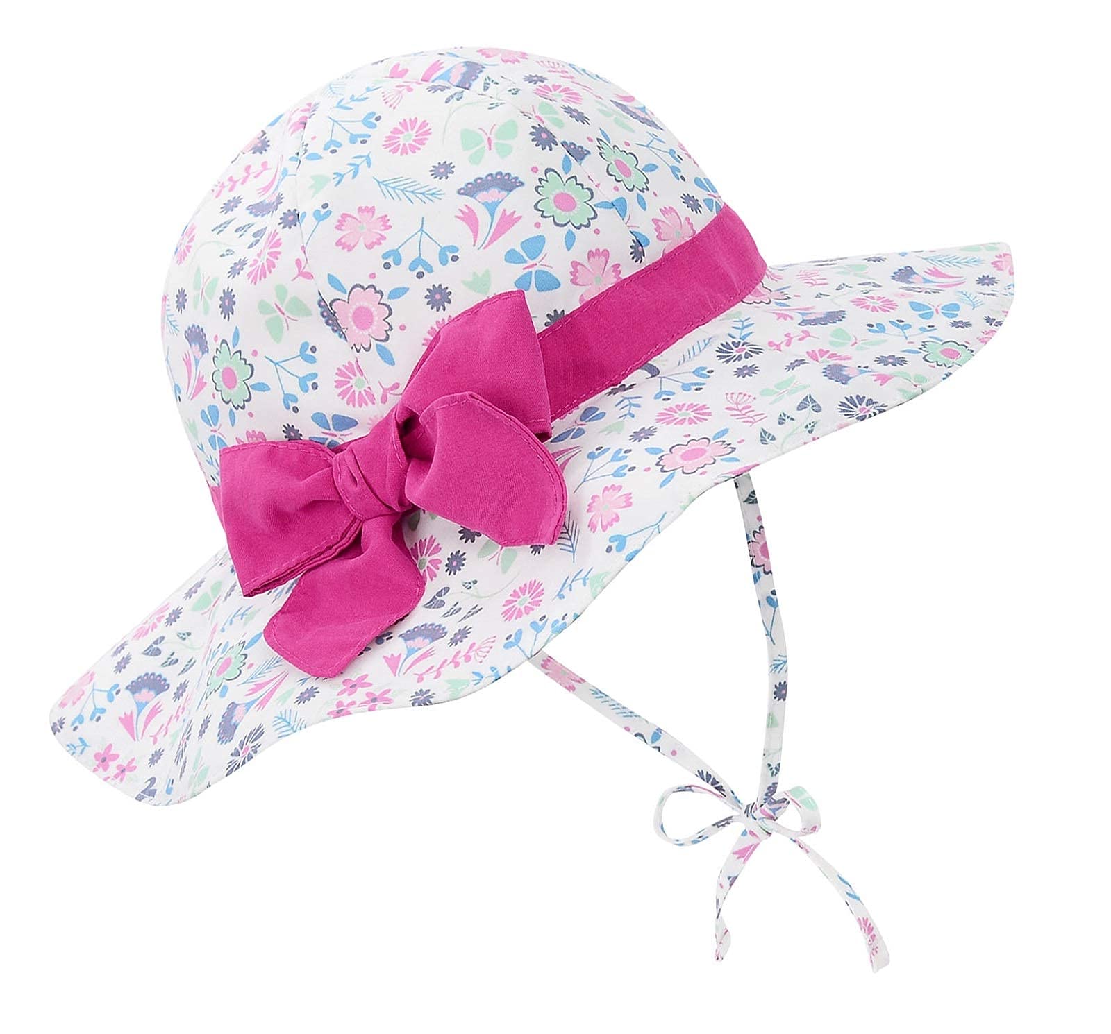 UPF 50+ Baby Sun Hat for Toddlers & Kids - Wide Brim Bucket Cap for Girls & Boys - Perfect for Beach, Pool, Outdoor Play & Summer Protection