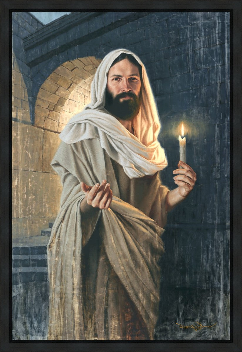 Abide With Me 'Tis Eventide - Premium Gallery Wrap Canvas Art - Perfect for Living Room, Bedroom & Office Decor