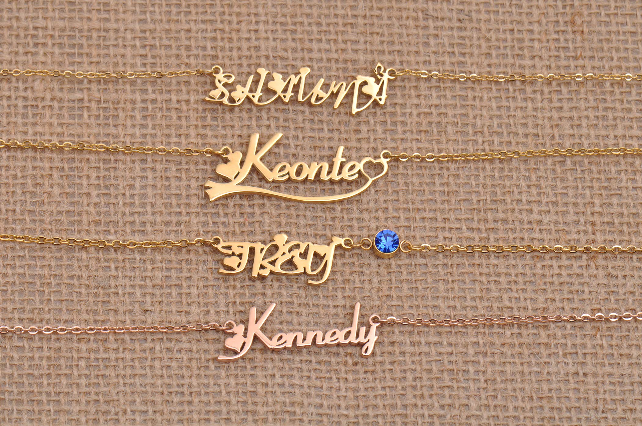 Personalized Name Necklace - Custom 'Cassie' Jewelry for Women | Perfect Gift for Birthday, Anniversary & Valentine's Day