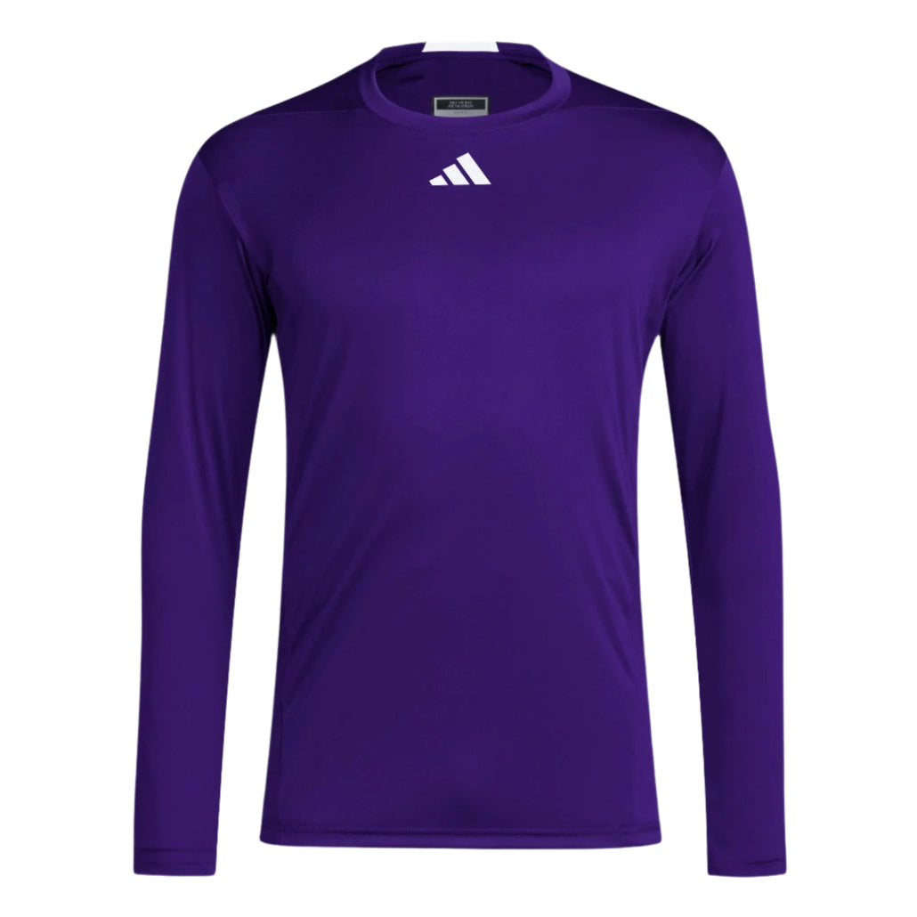 Adidas Men's D4T Long Sleeve T-Shirt - Athletic Performance & Casual Wear - Perfect for Gym, Running & Everyday Comfort (Style IW5111)