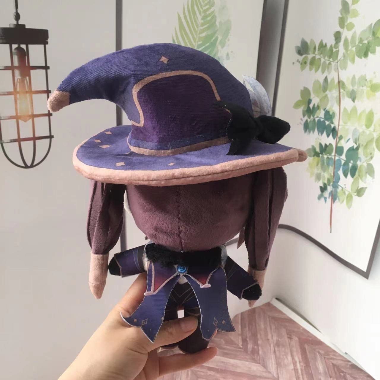 Genshin Impact Mona Plush Doll - Cute Anime Game Collectible, Perfect Gift for Boys, Girls & Anime Fans | Great for Cosplay, Room Decor & Gaming Enthusiasts