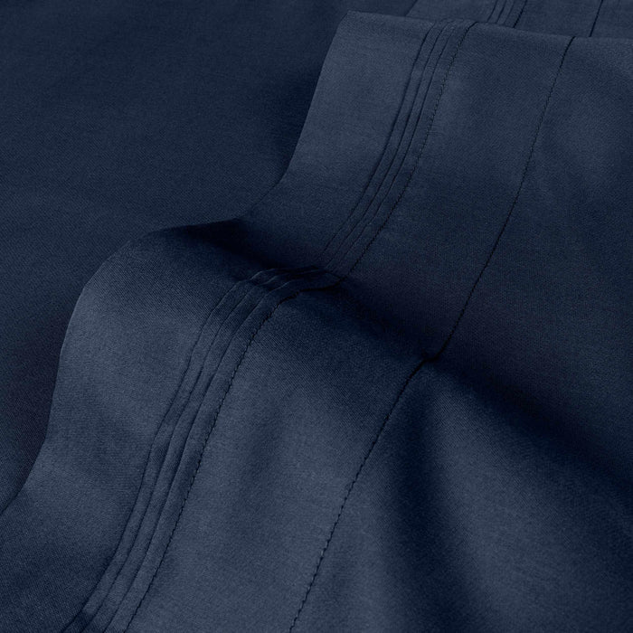 Luxury 700 Thread Count Egyptian Cotton Sheet Set - Eco Friendly, Breathable & Hypoallergenic - Perfect for Bedroom, Hotel, or Guest Room Comfort