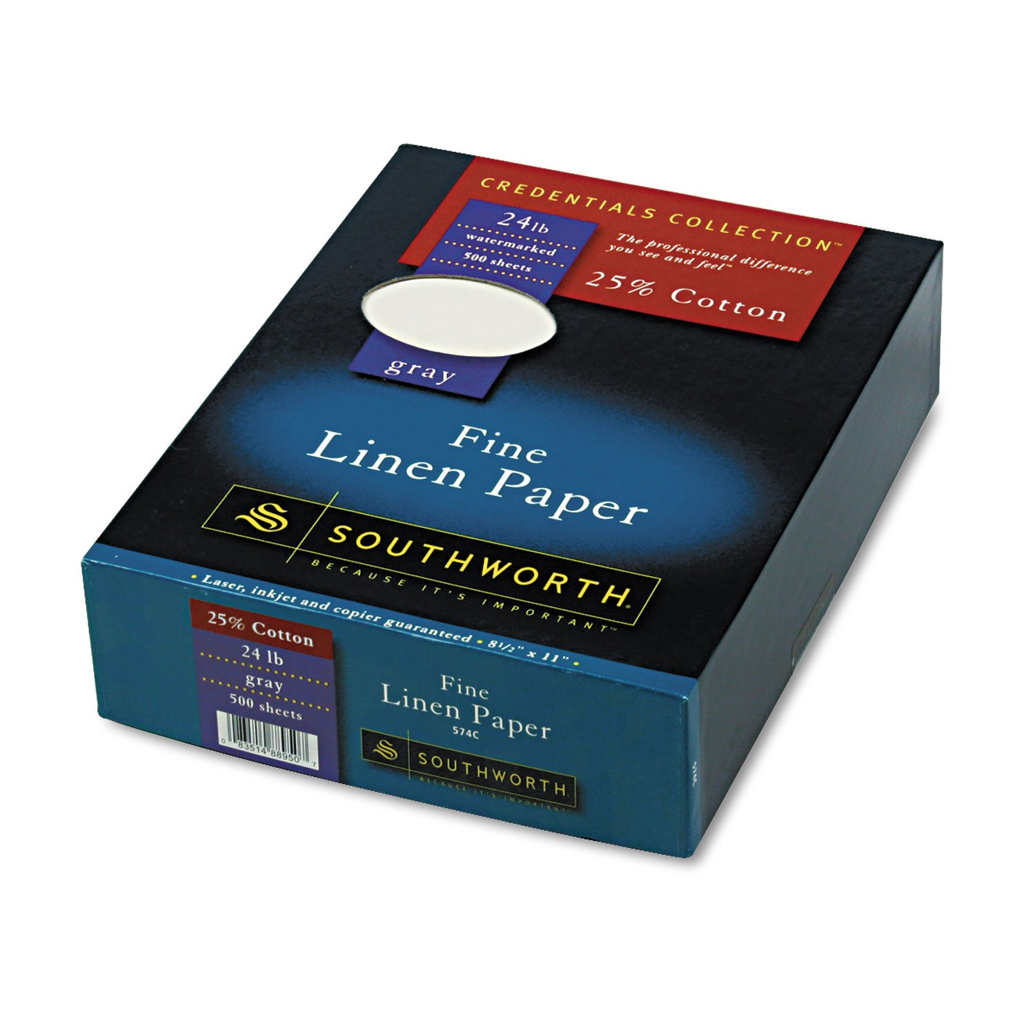 Premium Southworth 25% Cotton Fine Linen Business Paper - Elegant Stationery for Professional Correspondence, Resumes & Formal Letters