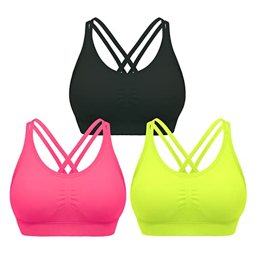 3 Pack Black,red Yellow