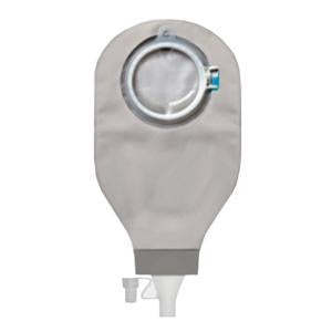 Coloplast SenSura Mio Click Two Piece High Output Ostomy Pouch - 581mL Capacity, Wide Lumen & Inspection Window, Hard Outlet for 50mm Stoma (Opaque Red) - Ideal for Active Lifestyle & High Output Drainage Needs