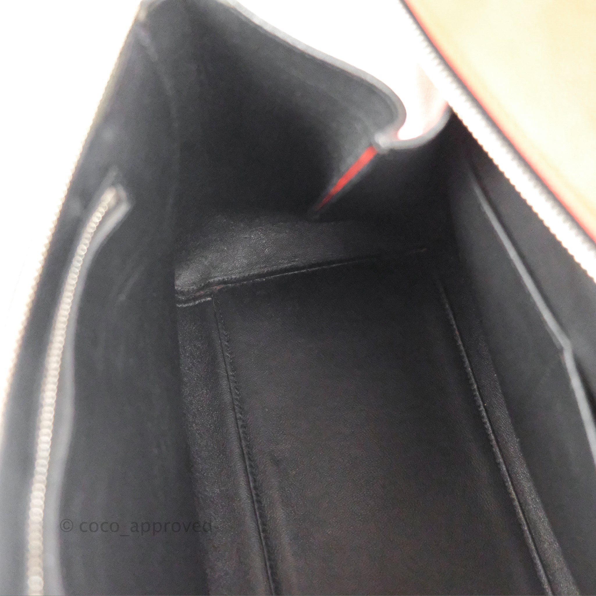 Celine Edge Bag in Tomato Red Grained Calfskin Leather - Stylish Crossbody Purse for Women, Perfect for Work, Travel & Everyday Use