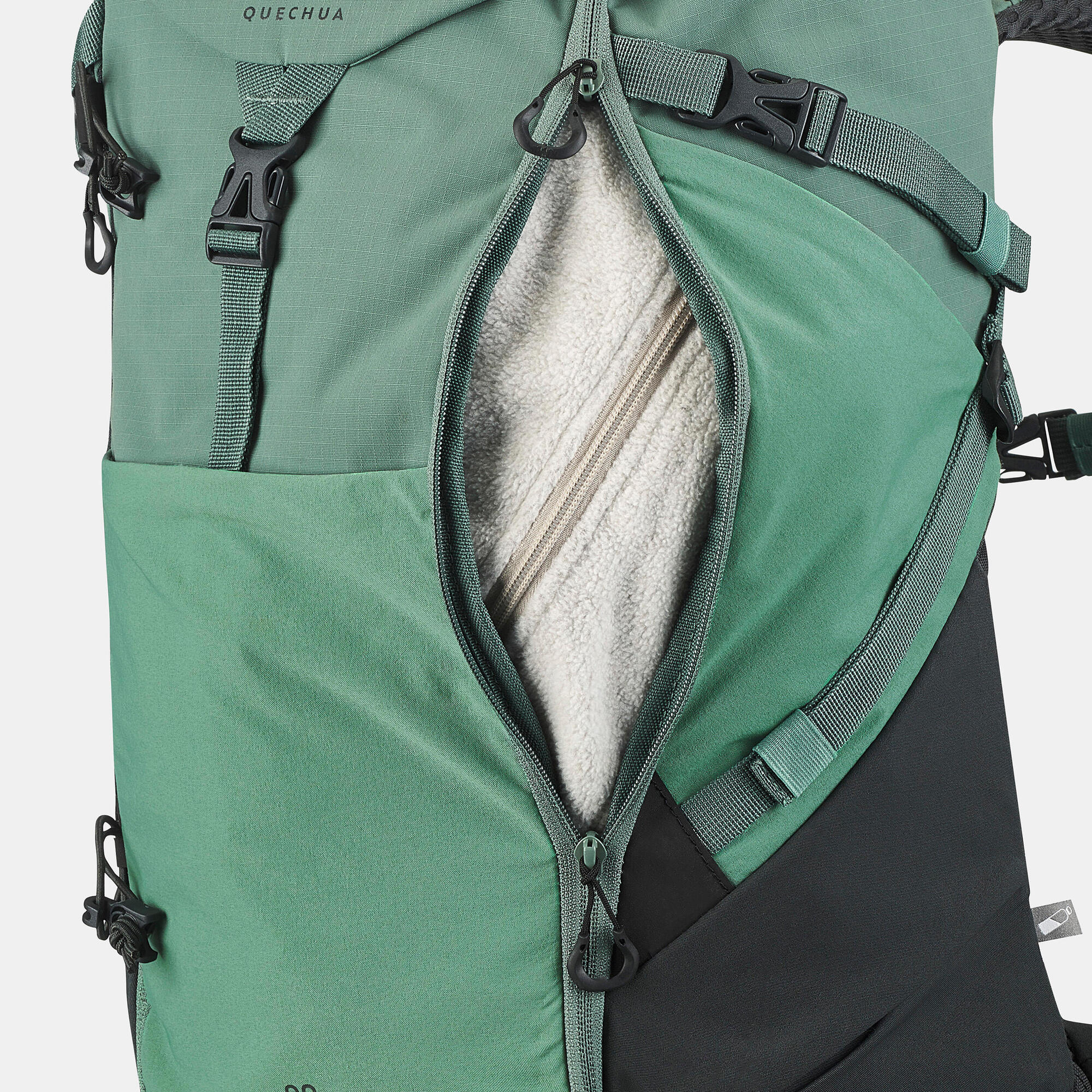 Quechua MH500 30L Lightweight Hiking Backpack - Waterproof & Durable for Outdoor Adventures, Camping & Travel