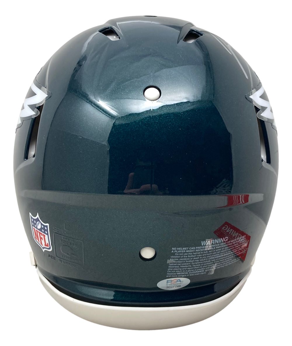 Jason Kelce Autographed Philadelphia Eagles Speed Authentic Helmet with PSA Hologram & Display Case - NFL Collectible for Eagles Fans, Sports Memorabilia, Man Cave Decor, Gift for Football Enthusiasts