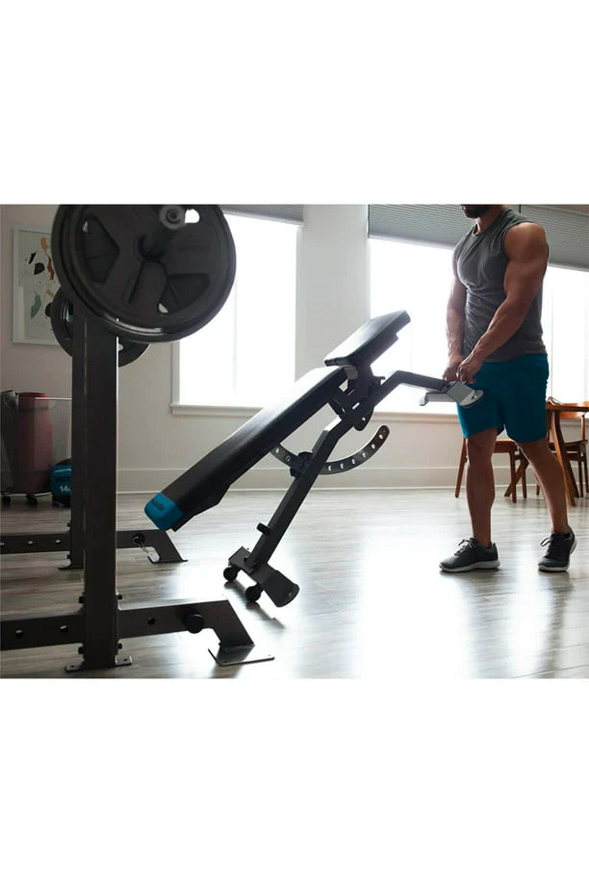 ProForm FID Adjustable Weight Bench Set for Home Gym - Perfect for Strength Training & Full-Body Workouts