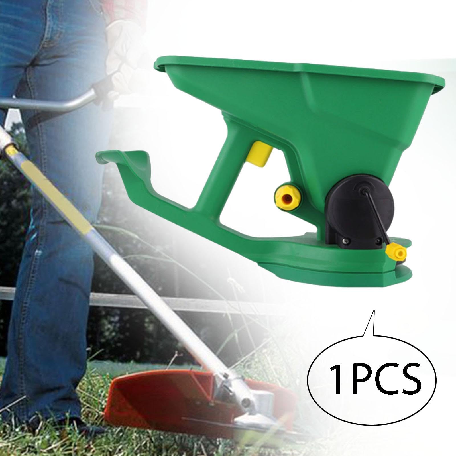 **Portable 1.5L Handheld Seed Spreader - Lawn & Garden Fertilizer Spreader Tool for Grass, Seeds & Fertilizer - Perfect for Home Gardening, Landscaping & Yard Maintenance**