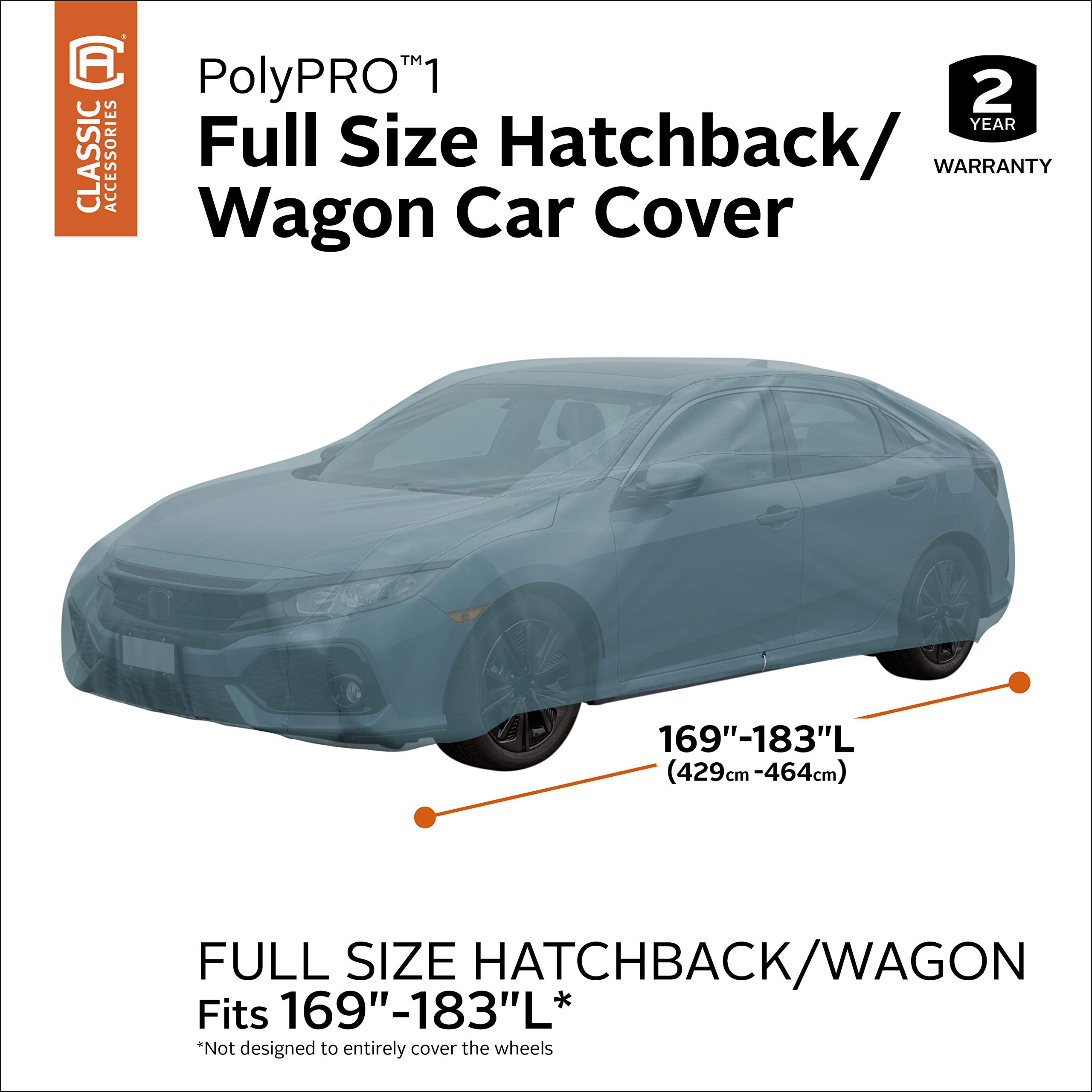 Classic PolyPRO Hatchback Cover 14'-15'3