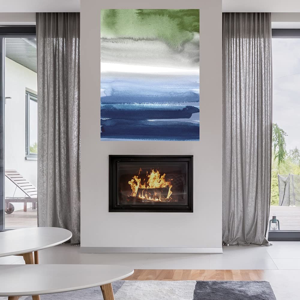 Solana Canvas Wall Art by Paul Duncan - Handmade Fine Art Painting for Living Room, Bedroom, Office Decor - 24x32 Inch Ready to Hang Wall Decor - Perfect for Home, Dining Room & Gift Giving