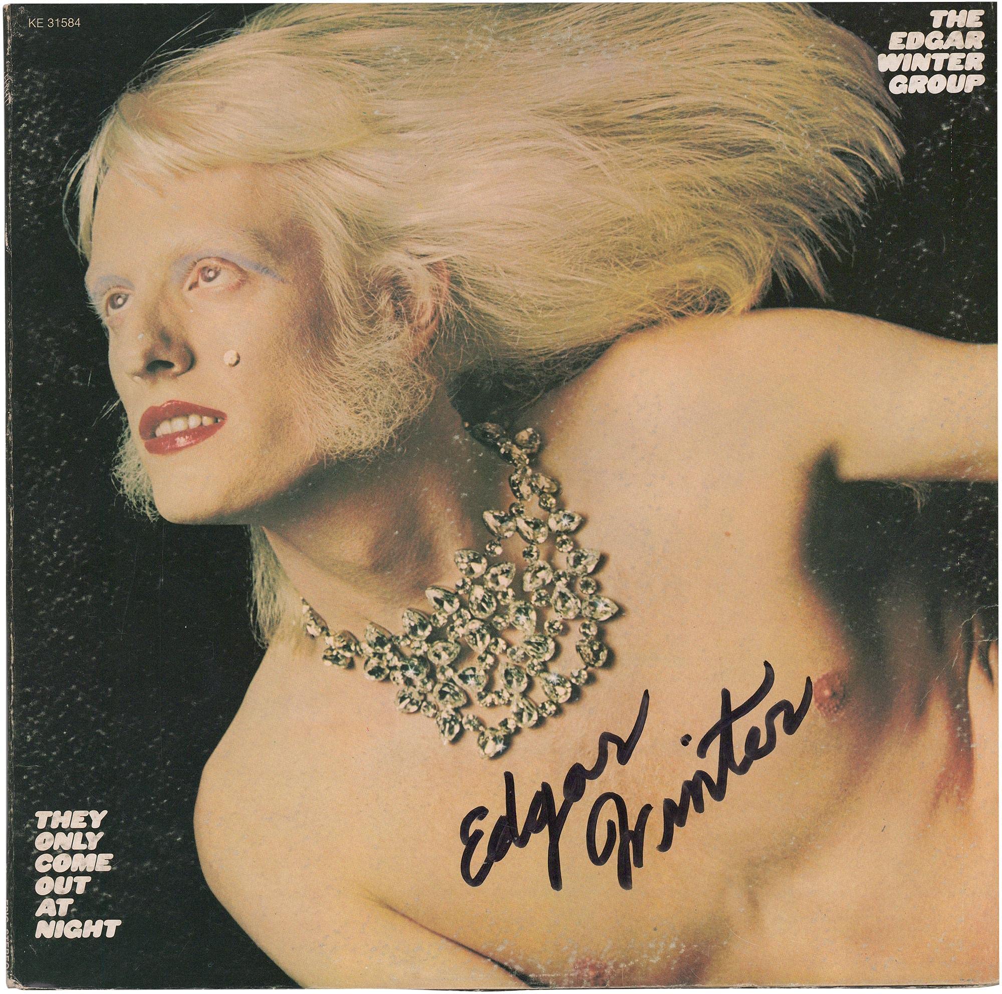 Edgar Winter Autographed 