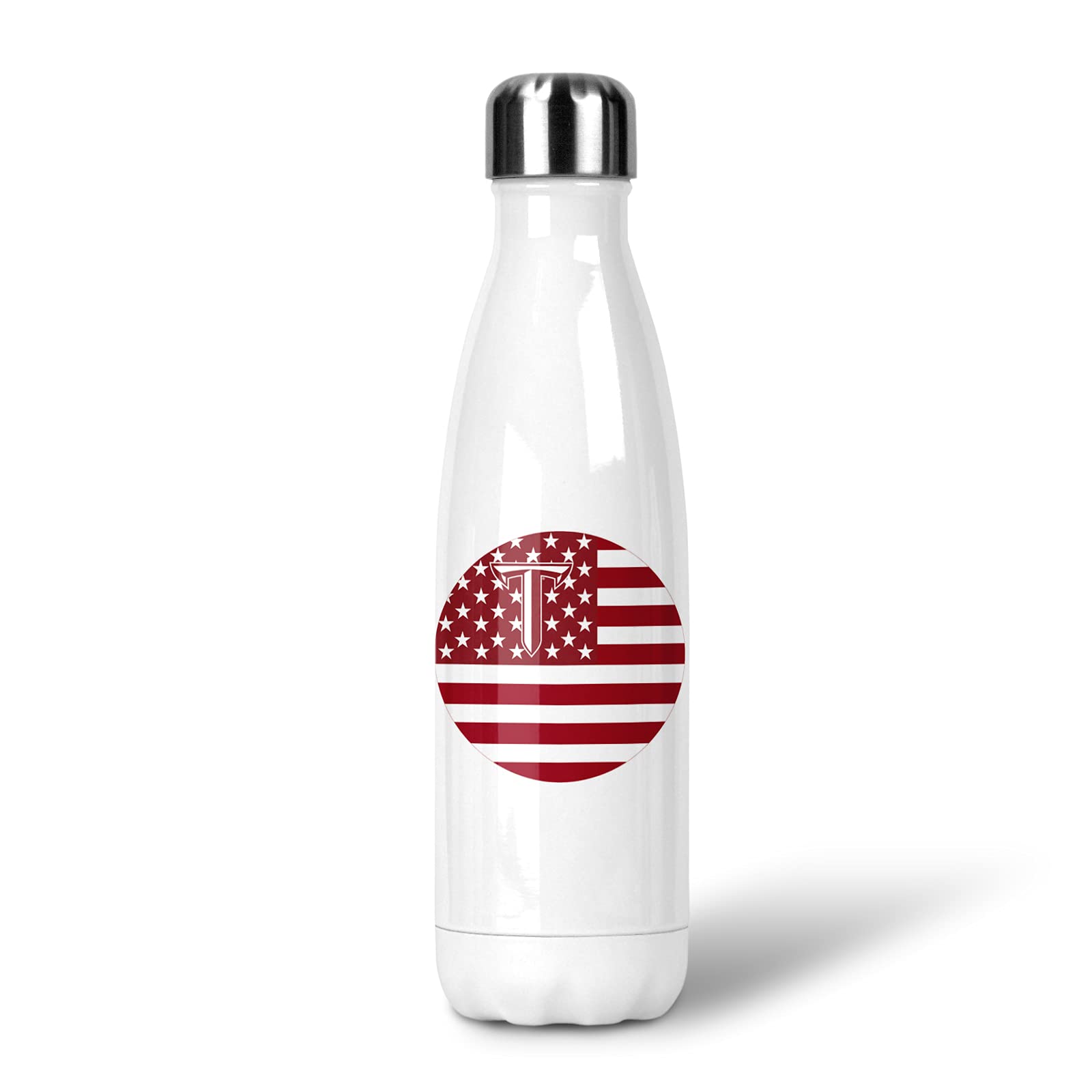 Troy University Stainless Steel Water Bottle 17oz - Insulated Metal Thermos for Hot & Cold Drinks - Perfect for School, Gym, Hiking & Outdoor Activities