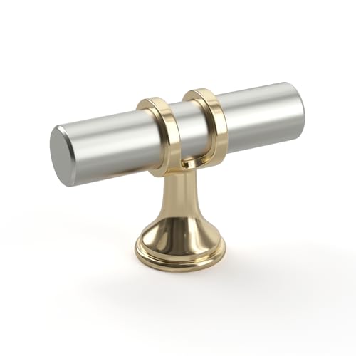 Brushed Nickel&Gold