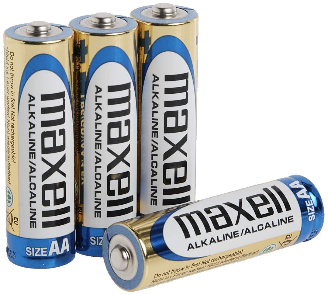 Maxell 48-Pack AA Alkaline Batteries - Long-Lasting Power for Toys, Flashlights, Remote Controls & More