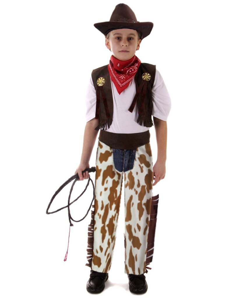 Yolsun Kids Cowboy Costume Set - Western Role Play Outfit for Boys & Girls - Perfect for Halloween, Dress Up Parties & Pretend Play Adventures