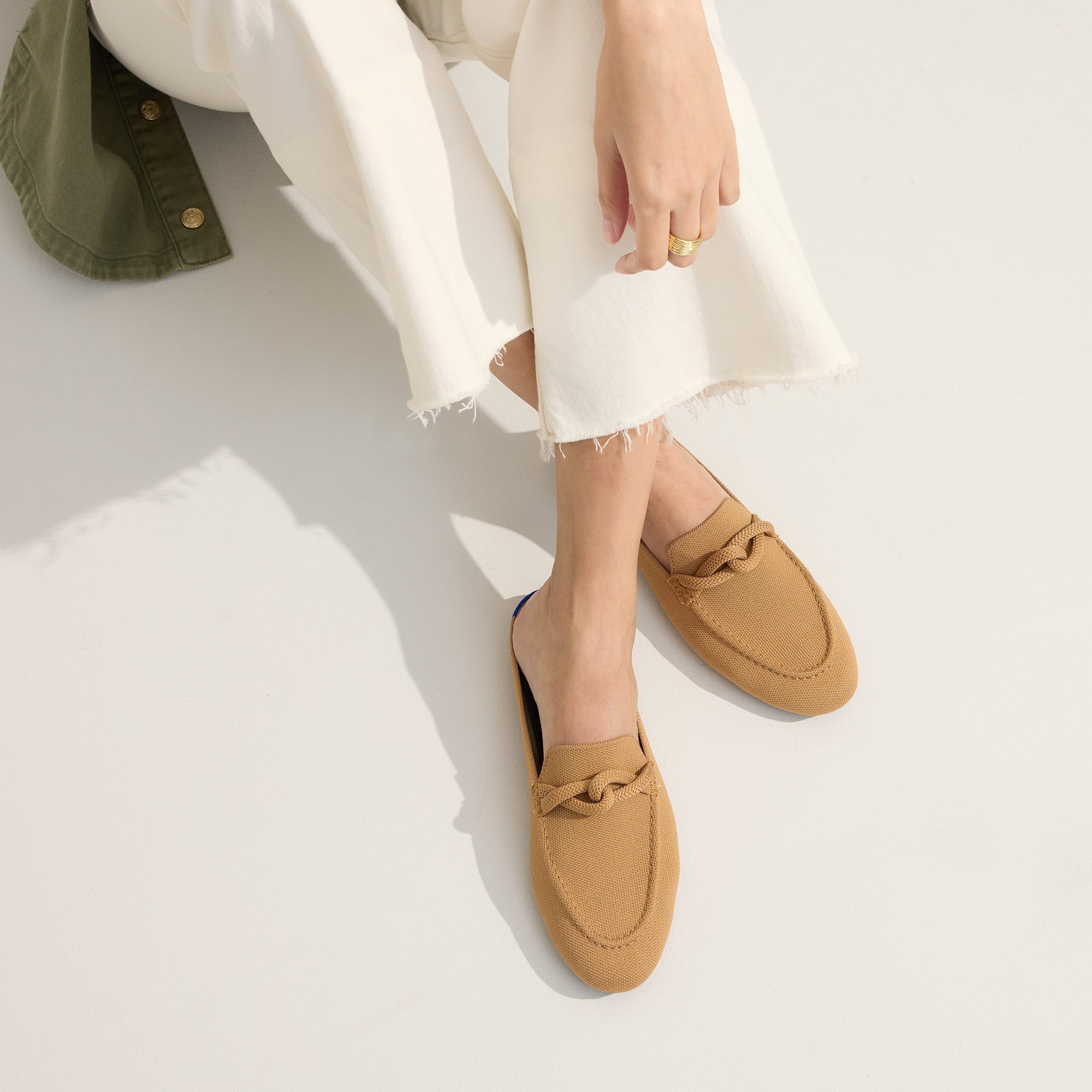 Wren Birdseye Loafer Mules - Comfortable Slip-On Shoes for Women | Perfect for Office, Casual Wear & Travel