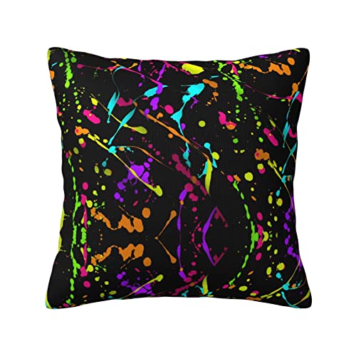 Glow in Dark Splatter Neon Pattern5