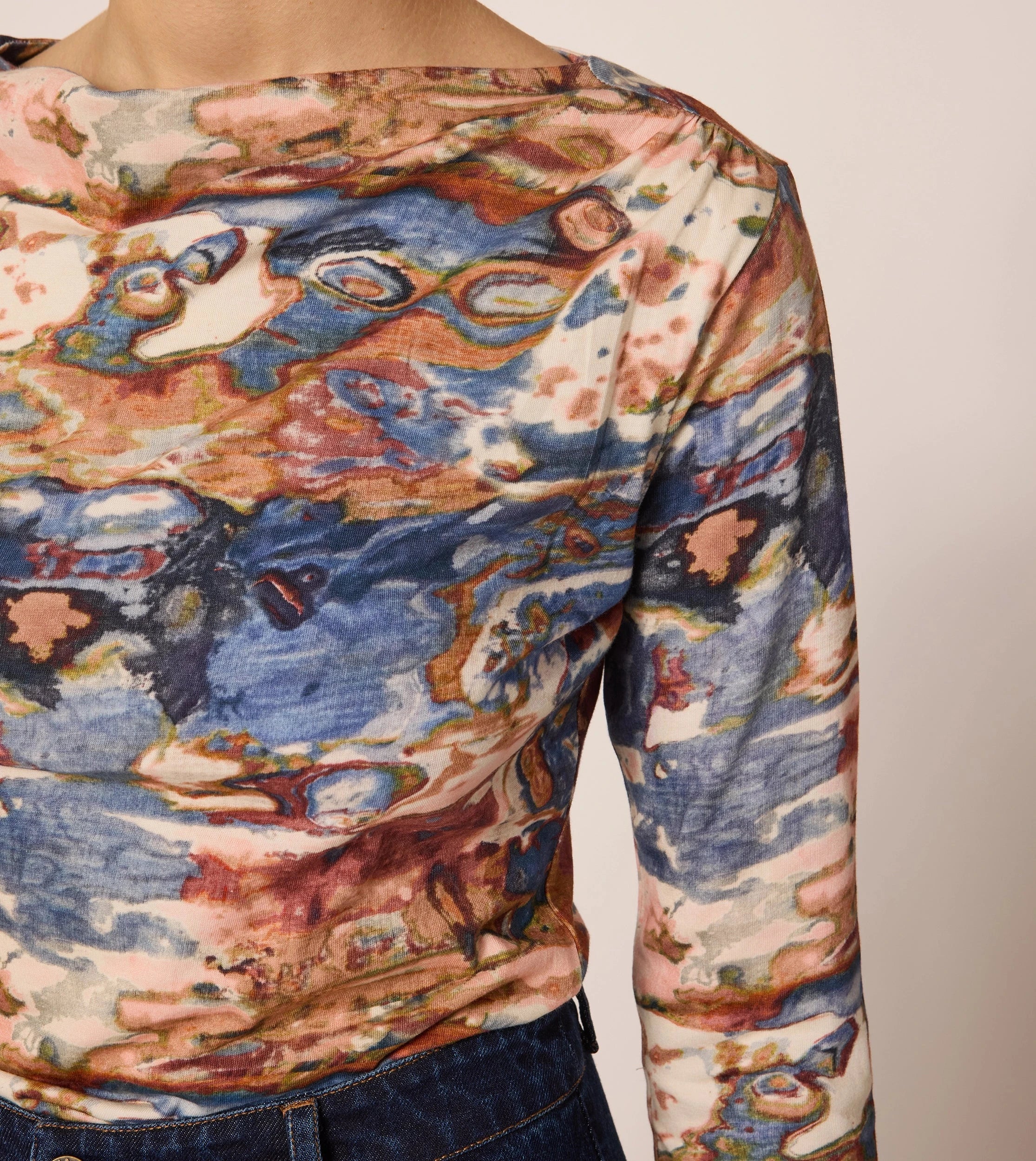 Celeste Top | Murano Glass Inspired Women's Blouse - Perfect for Casual Wear, Office Outfits & Special Occasions