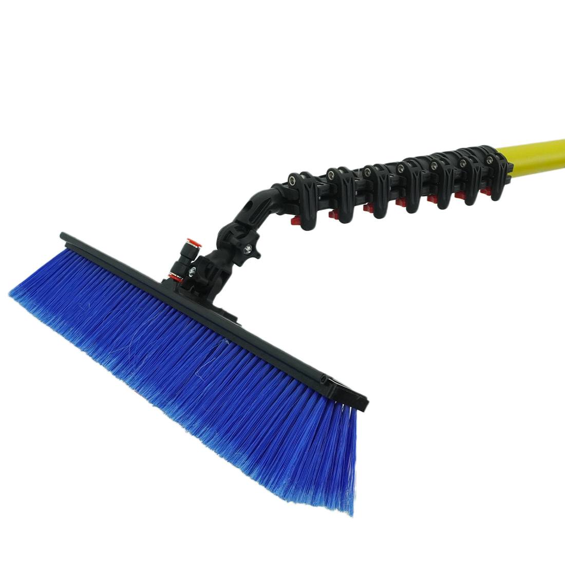 Tucker Solar Boost Water Fed Pole Window Cleaning Kit - High Reach, Lightweight, and Efficient for Professional Window Washing - Perfect for Residential & Commercial Buildings, Skyscrapers, and Hard-to-Reach Areas