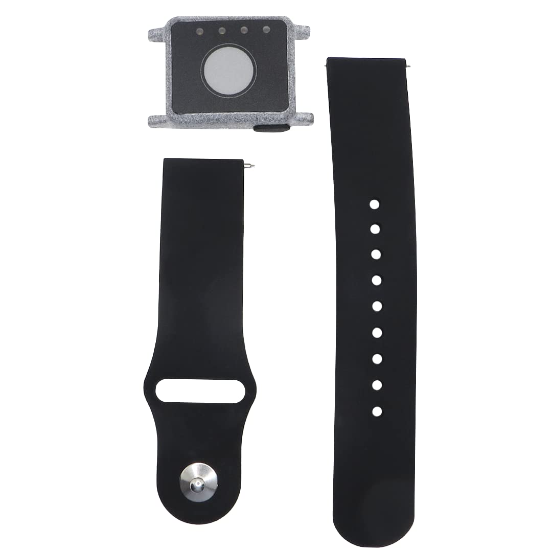 Safe and Sound Micro Wearable RF Detector Alarm - Portable EMF Radiation Monitor for Home, Office & Travel Security