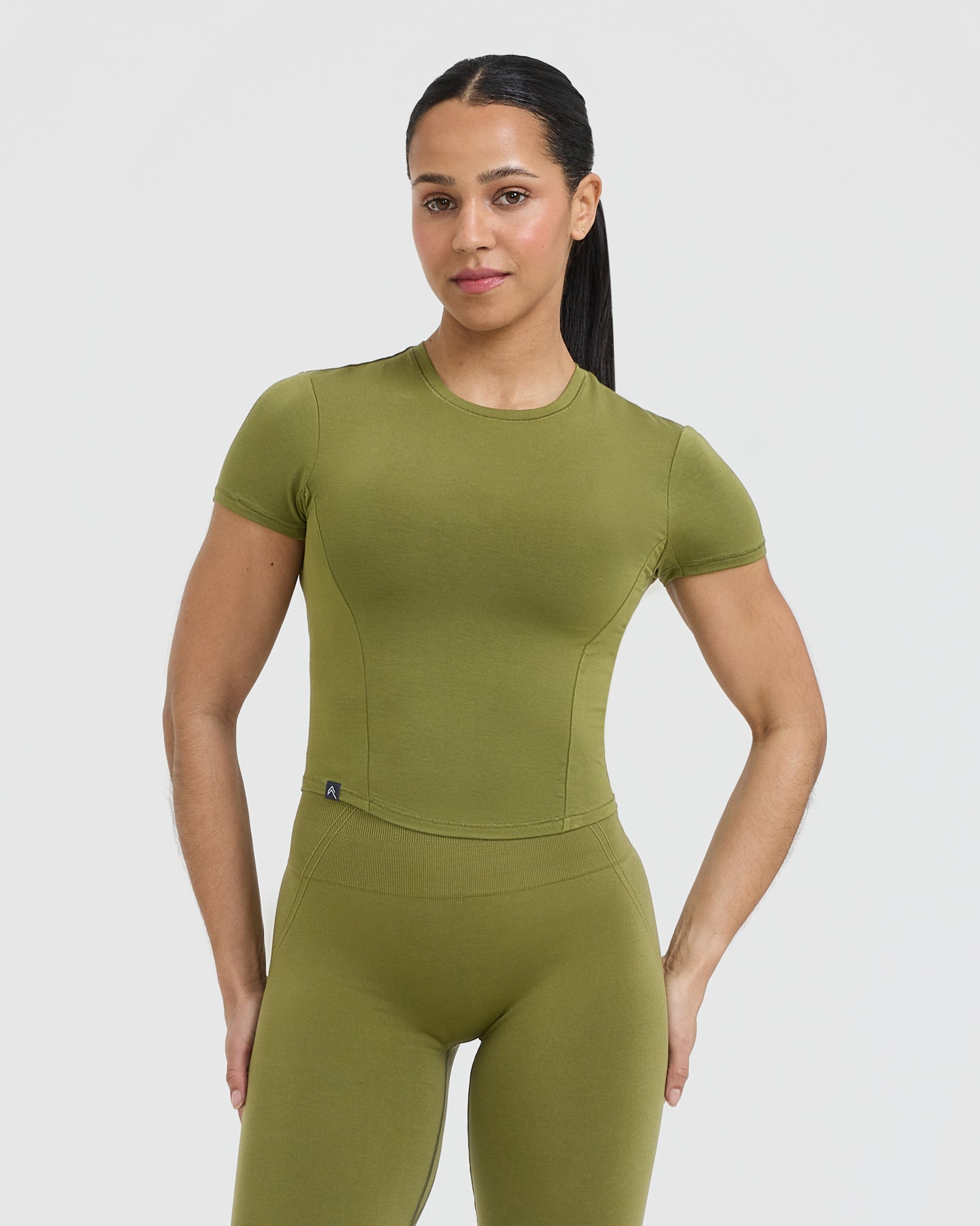 Mellow™ Soft Mid Short Sleeve T-Shirt for Men - Comfortable Olive Green Cotton Tee | Casual Wear, Summer Outfits, Everyday Essentials