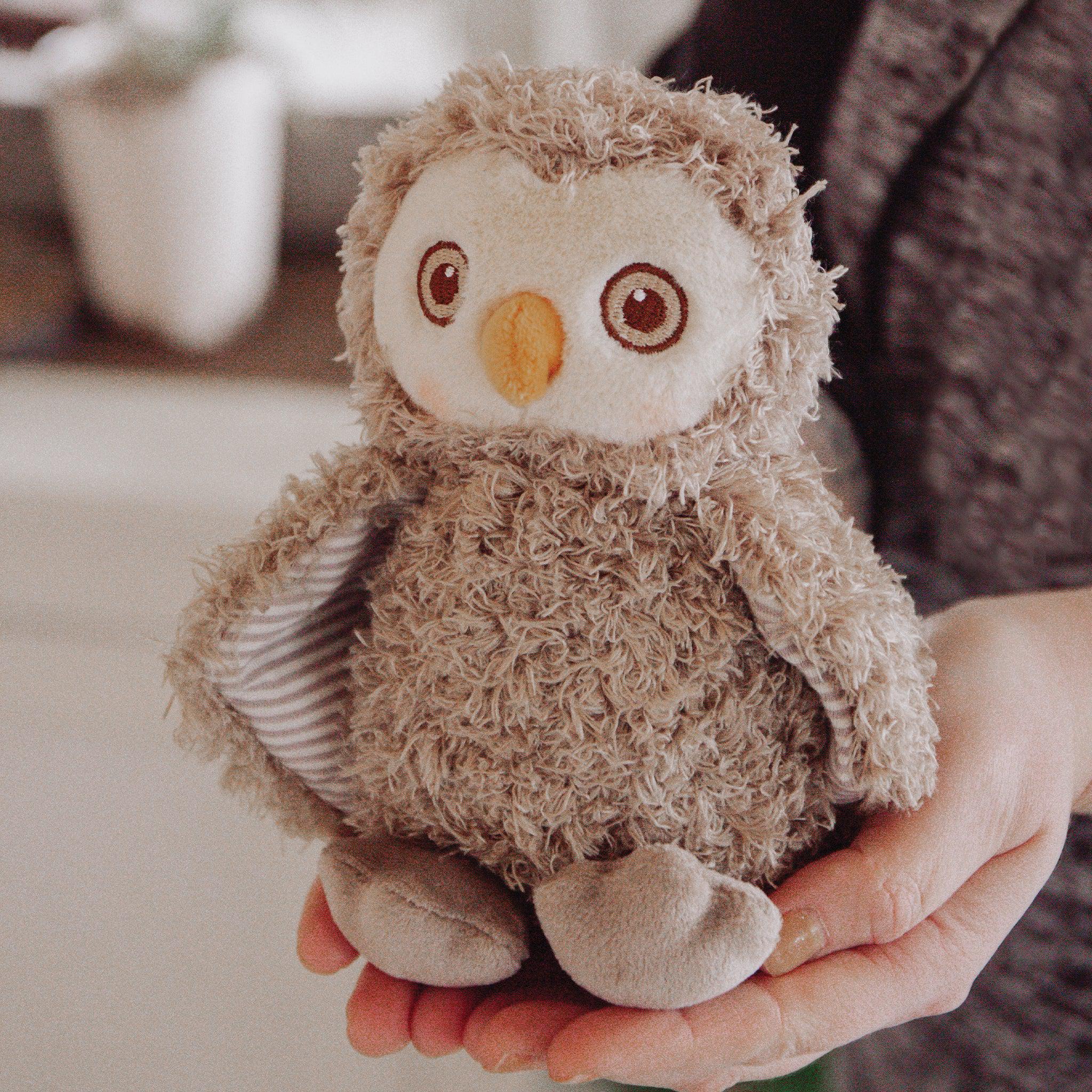 Blink The Owl Stuffed Animal - Soft Plush Toy for Kids & Adults, Cute & Cuddly Gift for Birthdays, Christmas - Perfect for Nursery Decor, Bedtime Comfort & Collectibles