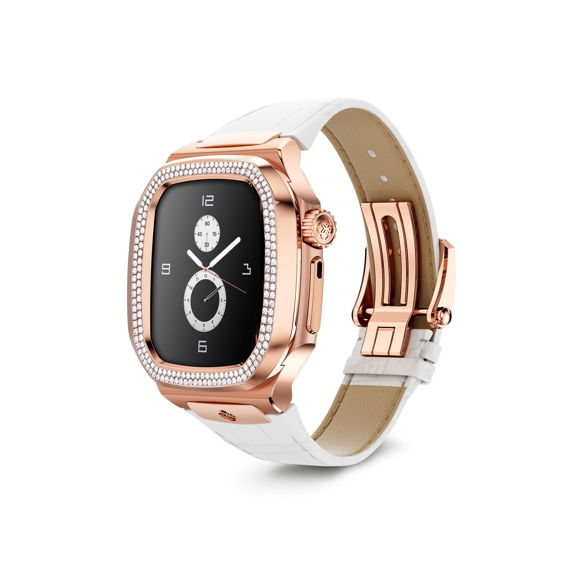 Apple Watch Case ROL41 - Rose Gold Protective Cover for Apple Watch Series 1-9, Compatible with 38mm/40mm/41mm Models | Perfect for Gym, Work & Everyday Use