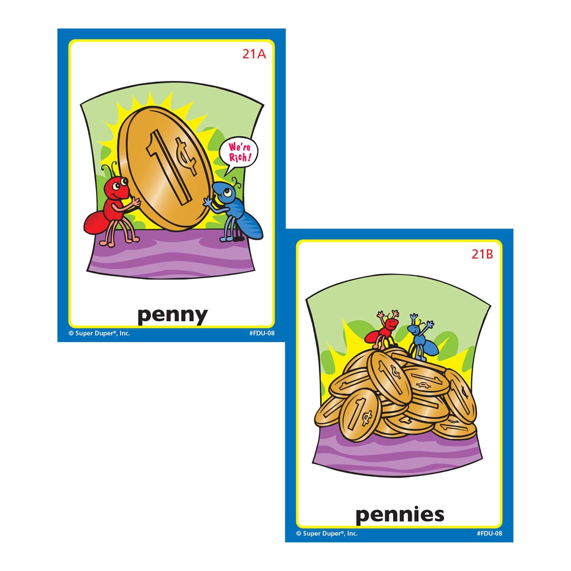 Super Duper Publications | Plurals Fun Deck Flash Cards | Educational Learning Tool for Kids | Improve Grammar Skills for Homeschool & Classroom Use