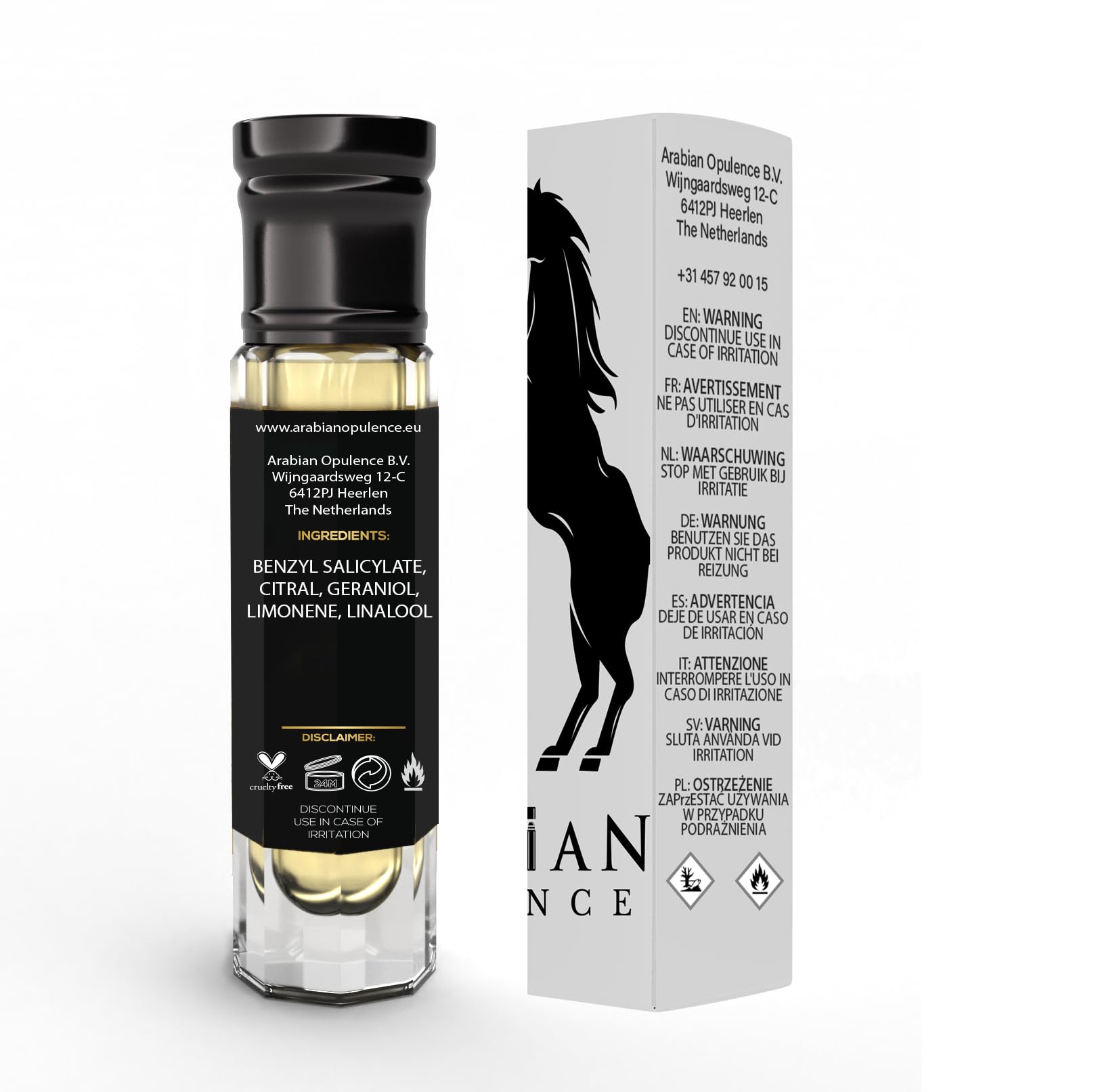 Arabian Opulence FR138 FATAL GOODY GIRL 2 Roll-On Perfume Oil for Women - Long Lasting Concentrated Fragrance Body Oil, Travel Size Alcohol-Free Perfume (6ml) - Perfect for Daily Wear, Date Nights & Gifts