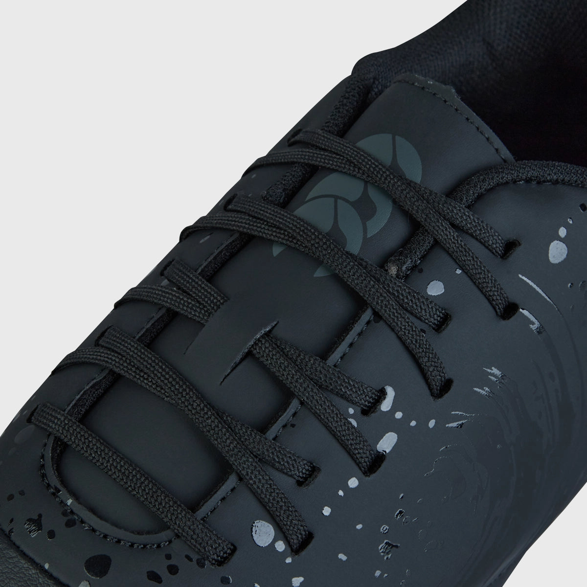 Canterbury Phoenix Genesis Team SG Rugby Boots for Men - Black/Silver - Durable Cleats for Rugby Matches & Training