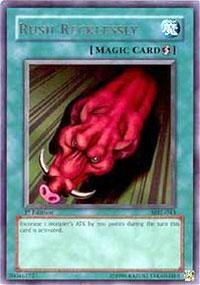 Yu-Gi-Oh! Rush Recklessly MRL-043 Magic Ruler Unlimited Edition Rare Trading Card - Perfect for Collectors & Competitive Duelists