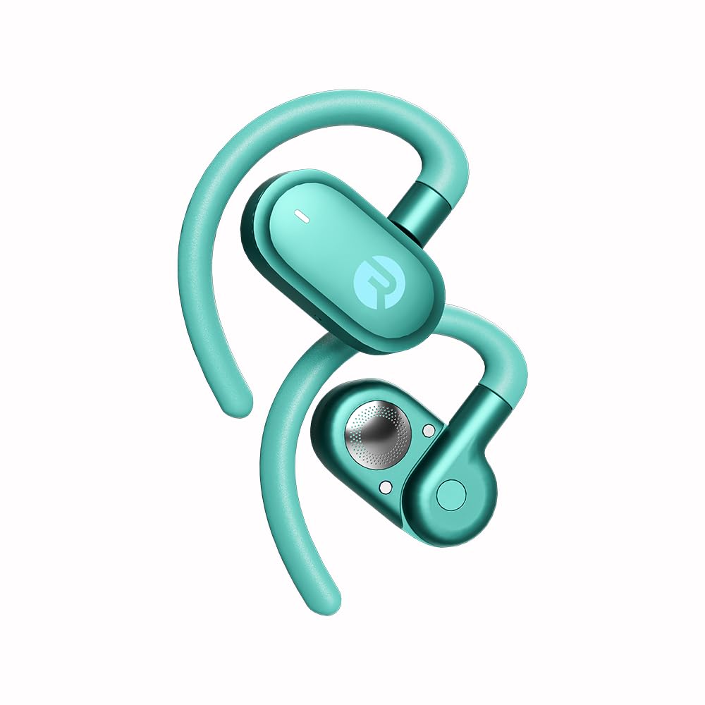 Raycon Open Earbuds - True Wireless Bluetooth Headphones with Open Ear Hook Design, IPX5 Water Resistant, 40H Battery Life for Running, Cycling & Outdoor Sports (Mint Green)