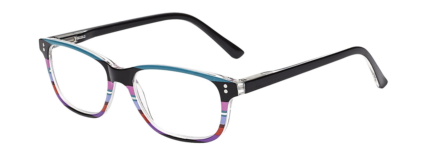SAV Eyeglasses for Women - VK Couture Fashion Reading Glasses with +1.00 to +3.00 Magnification, Lightweight Metal Frame (Perfect for Reading Books, Using Smartphones & Office Work)