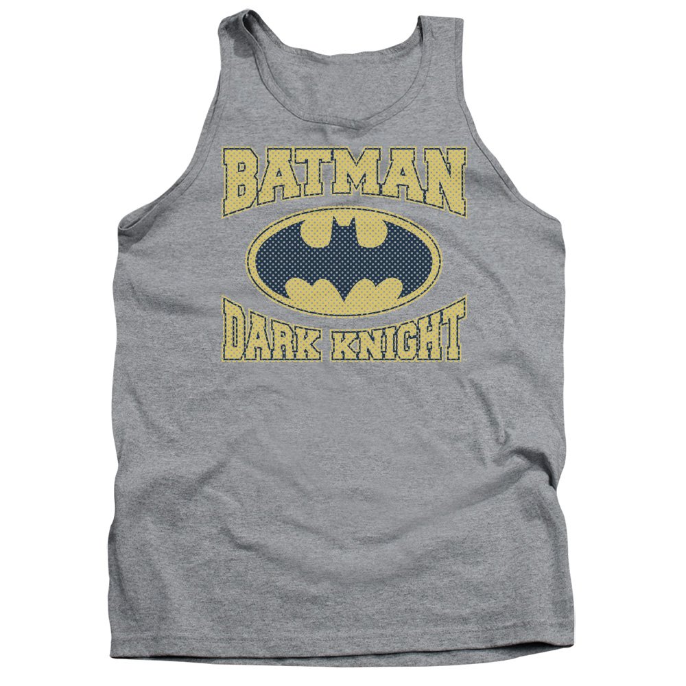 Batman Dark Knight Unisex Jersey Tank Top for Men & Women - Comfortable Superhero Costume for Cosplay, Halloween & Comic Con