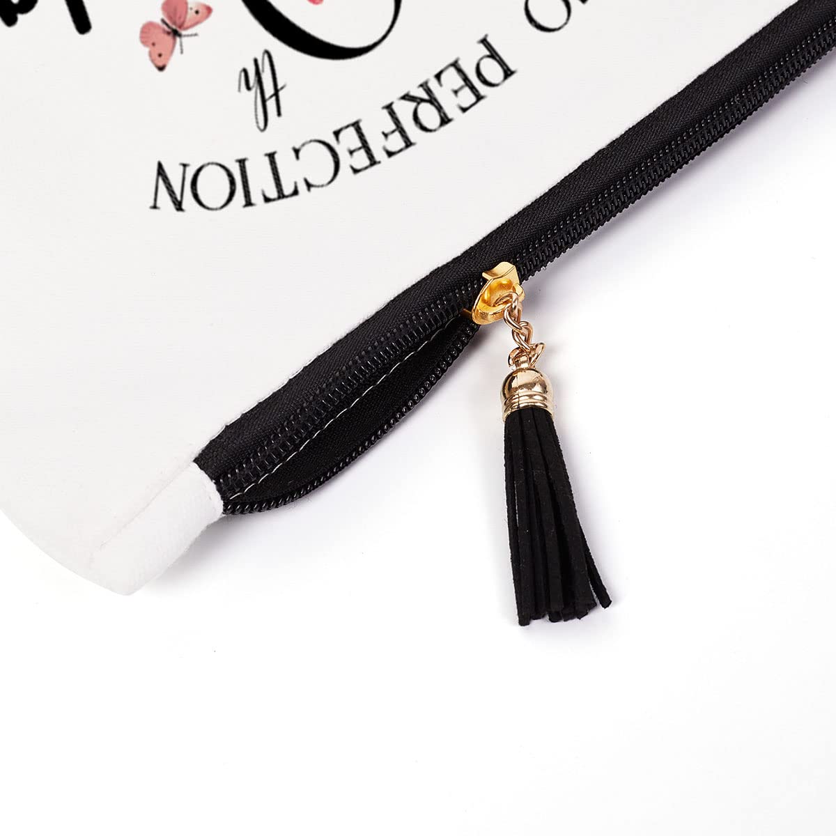 40th Birthday Gifts for Women - Elegant Makeup Cosmetic Bag for Mom, Wife, Sister, Friend, Teacher, Boss & Colleagues - Perfect Gift for Special Occasions & Travel Essentials