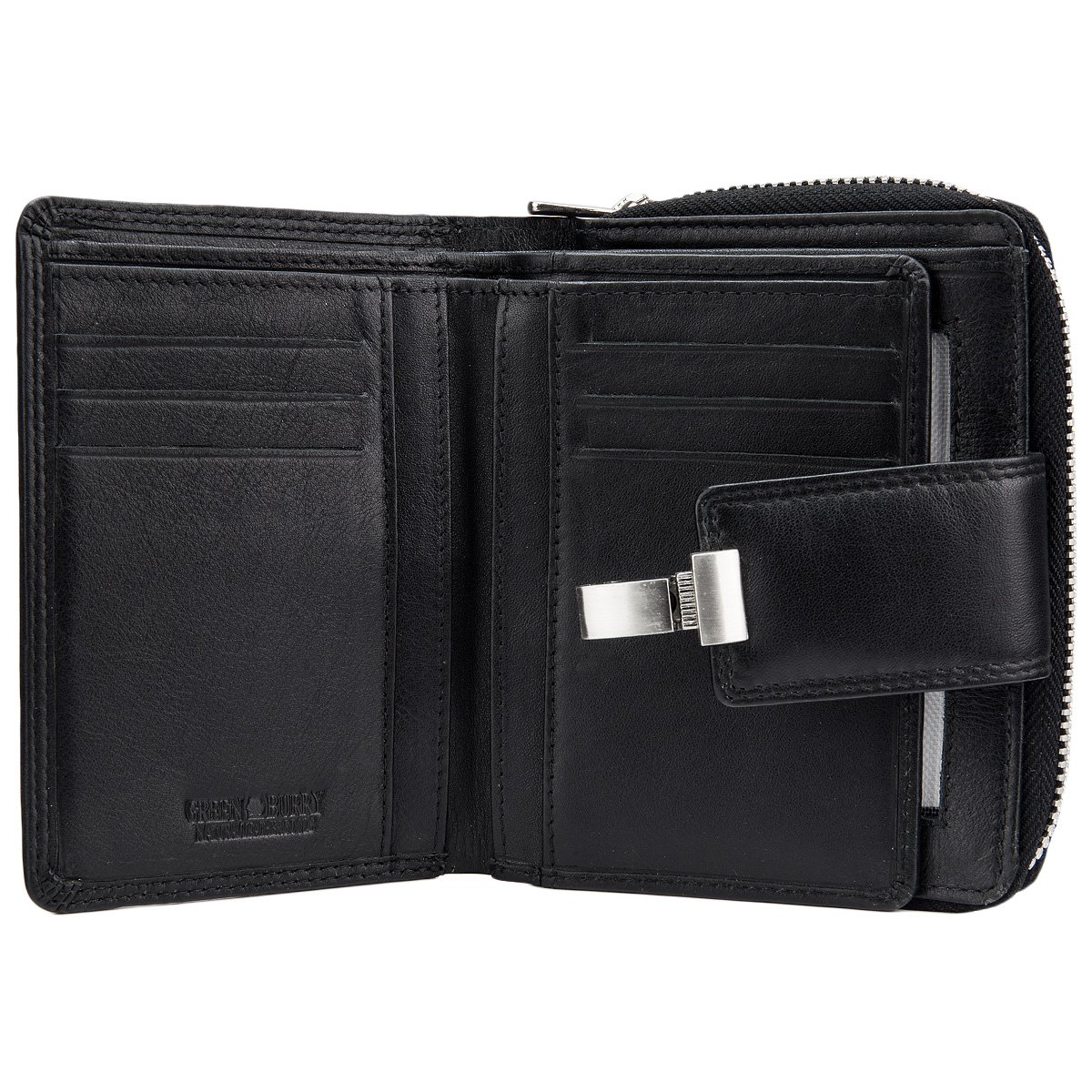 Premium Spongy Leather Wallet for Men & Women - 9.5cm Slim Purple RFID Blocking Bifold Wallet - Perfect for Travel, Business & Everyday Use