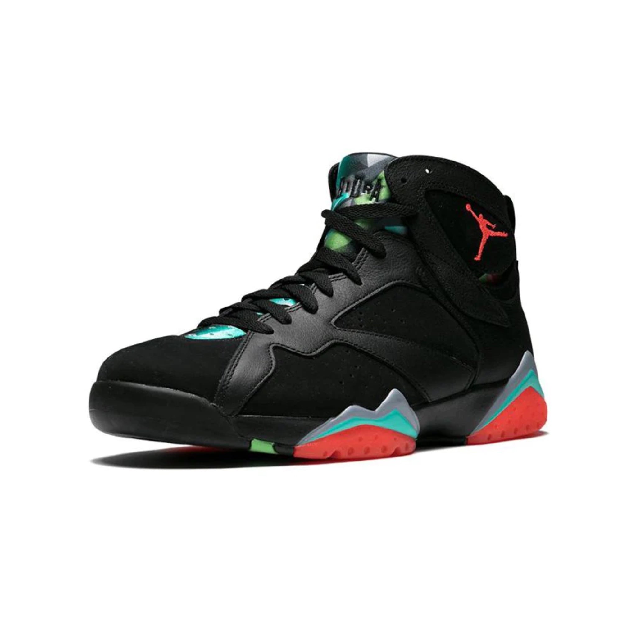 Air Jordan 7 Retro Barcelona Night - Black Infrared 23 Graphite Basketball Shoes for Men | Authentic Retro Sneakers for Streetwear & Basketball Games