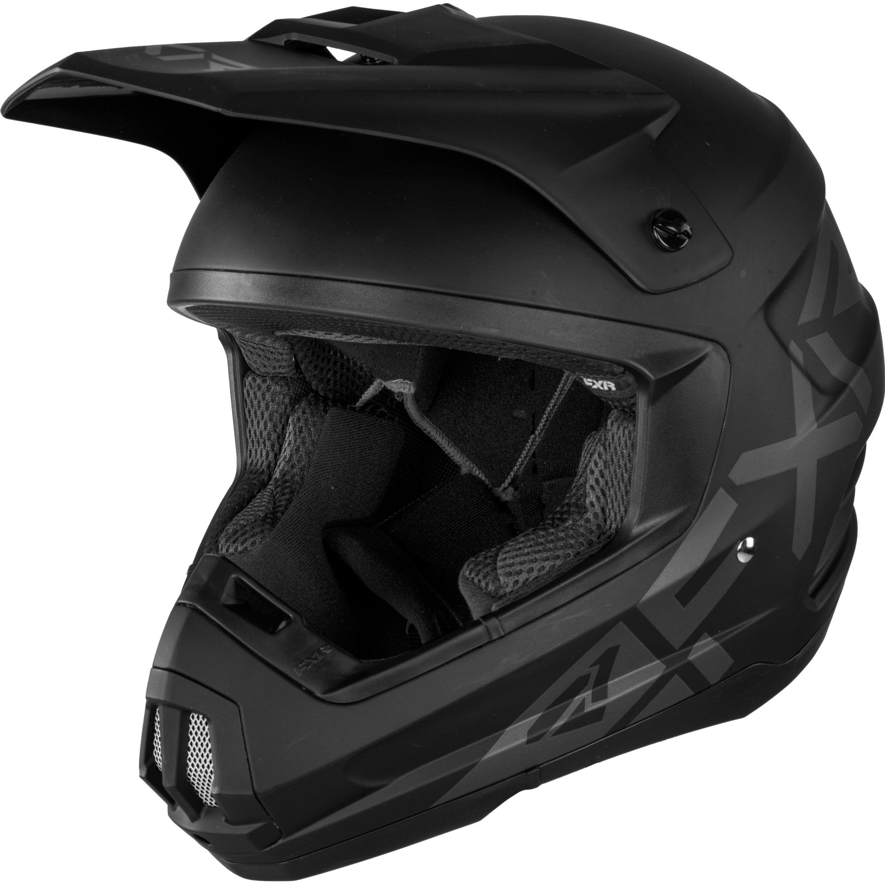 FXR Torque Prime Helmet 2025 - Black Ops Edition - Large Size - DOT Certified Motocross & Off-Road Motorcycle Helmet for Extreme Sports & Adventure Riding