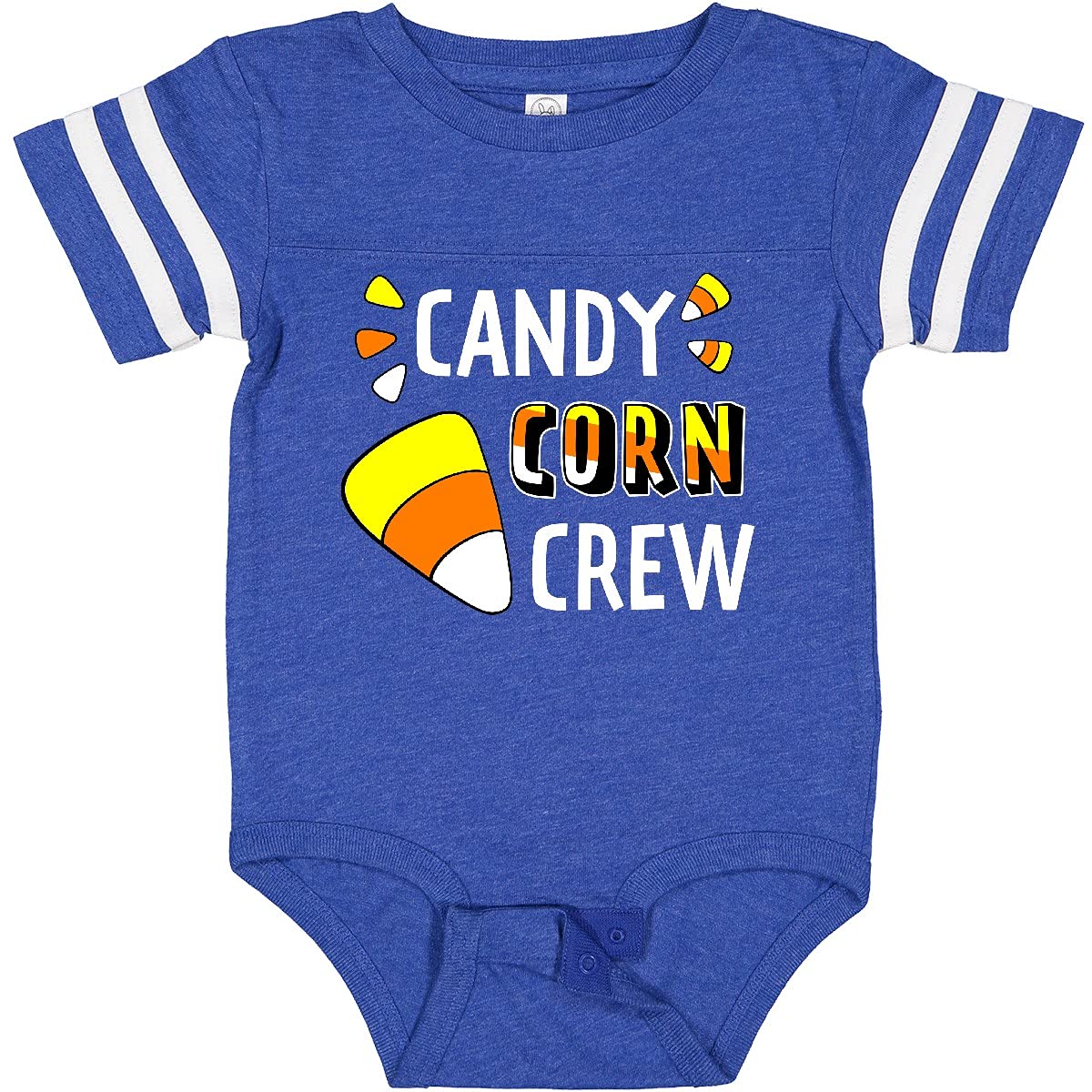 Inktastic Halloween Candy Corn Baby Bodysuit - Cute Halloween Outfit for Infants & Toddlers - Perfect for Trick-or-Treating, Halloween Parties & Photo Shoots