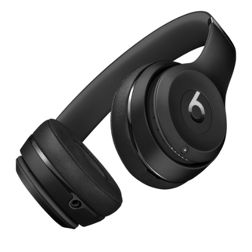Beats Solo 3 Wireless On-Ear Headphones - Matte Black | Bluetooth Headset with Apple W1 Chip, 40 Hours Battery Life | Perfect for Gym, Travel & Music Lovers