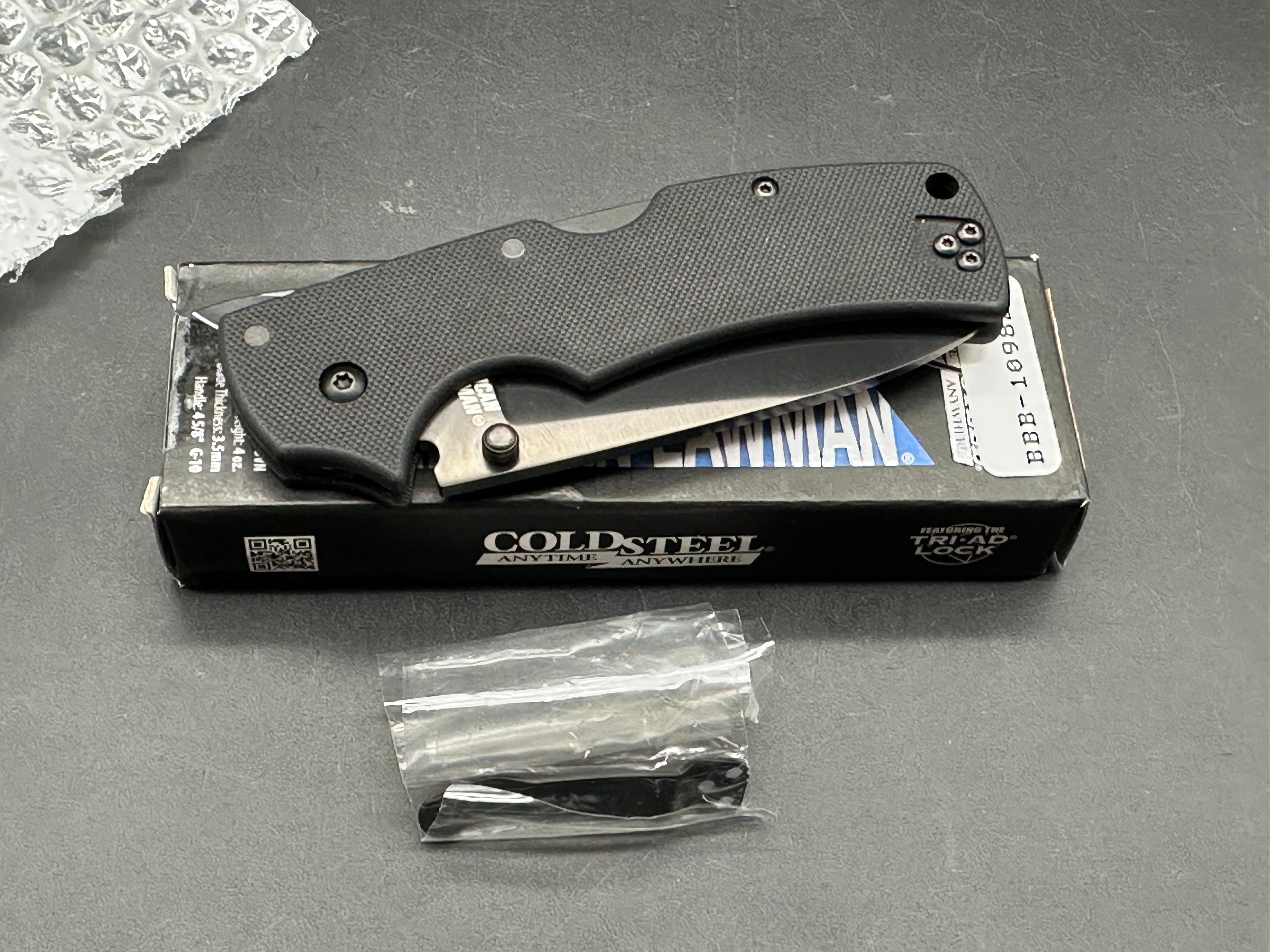 Cold Steel American Lawman Folding Knife - 3.5