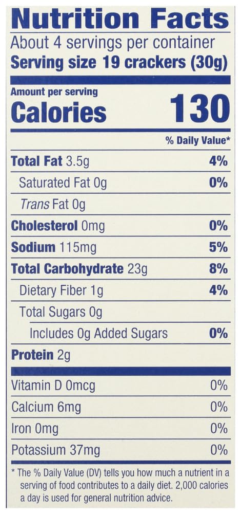 Blue Diamond Nut-Thins Pecan Nut & Rice Cracker Snacks - Gluten Free, Low Calorie, Healthy Snack - 4.25 oz (Pack of 6) - Perfect for Office, School, Travel & Party Snacking