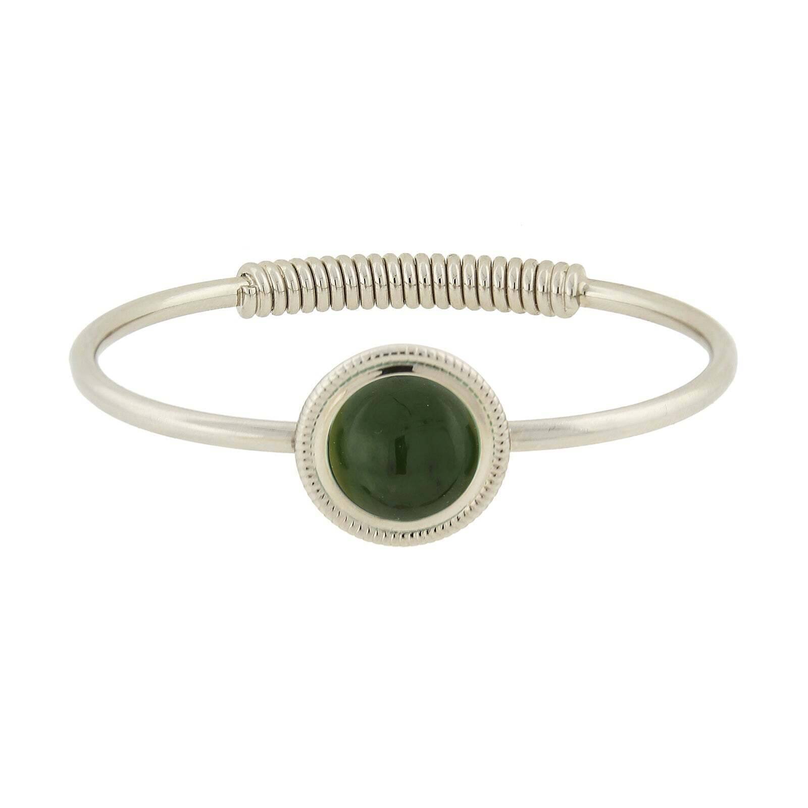 1928 Jewelry Gemstone Spring Hinge Bracelet for Women - Elegant Adjustable Beaded Bracelet for Daily Wear, Gift Giving & Special Occasions