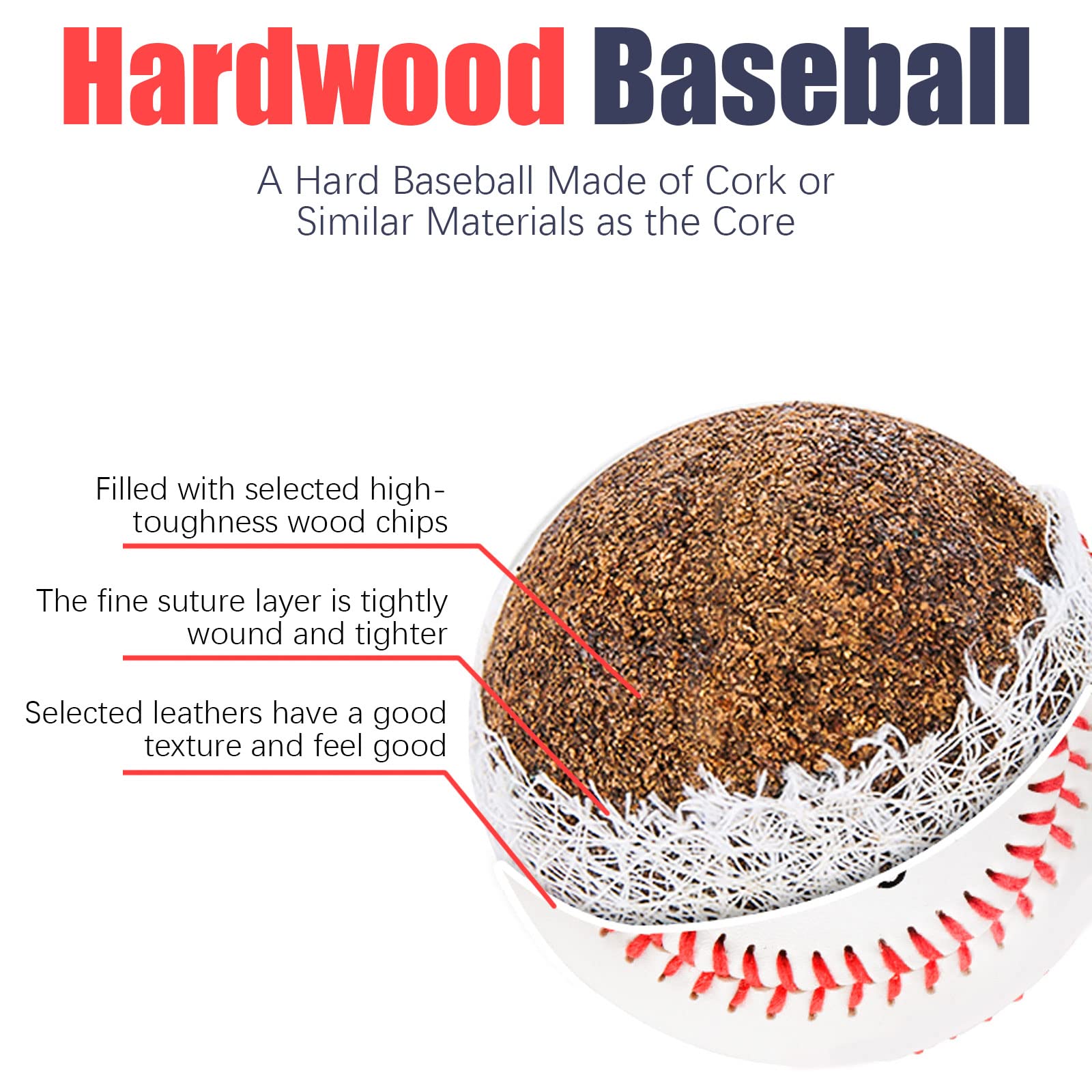 12 Pack Autograph Baseballs - Standard Size 9 Inch Leather Baseballs for Adults - Perfect for Pitching, Training, Hitting & Collecting Autographs - Great for Baseball Practice, Games & Memorabilia