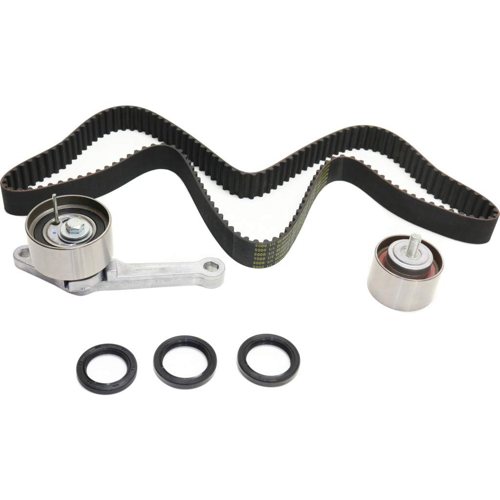 Jeep Liberty Timing Belt Kit 2002 - 2.4L 6 Cylinder Engine Replacement with Mechanical Tensioner & Oil Seal | TBK151 | Perfect for DIY Repairs & Professional Mechanics