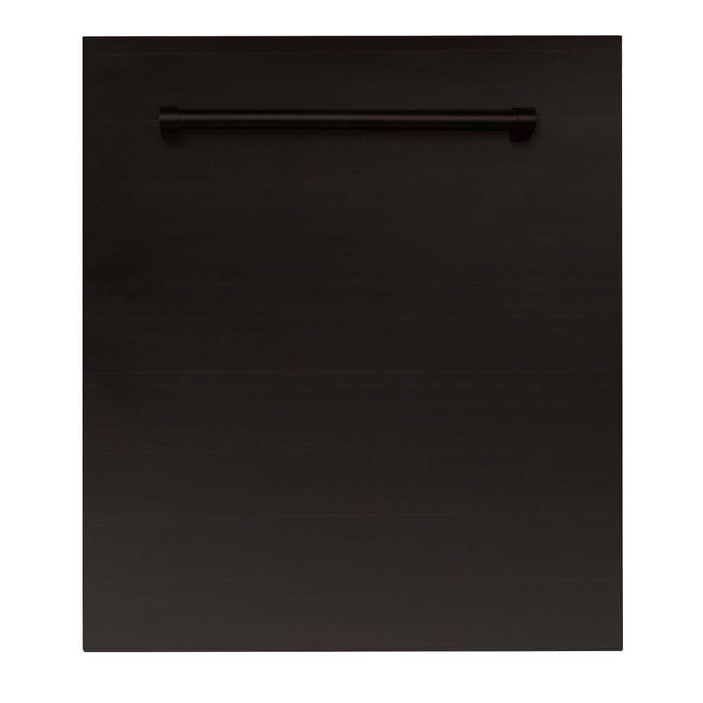 ZLINE 24 Inch Built-In Dishwasher Panel with Multiple Color Options & Traditional Handle (DP H 24) - Perfect for Modern Kitchen Remodeling & Seamless Appliance Integration